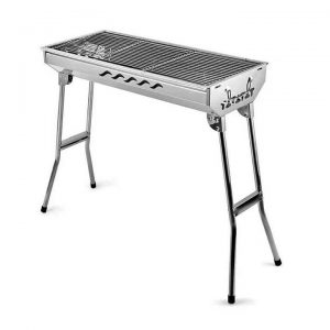 ASADOR DE ACERO INOXIDABLE PORTATIL